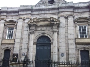 The chapel in Trinity College where Richard Lyons McArthur (Emily's uncle) attended in 1840's